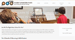 Desktop Screenshot of modernensemblemusic.com